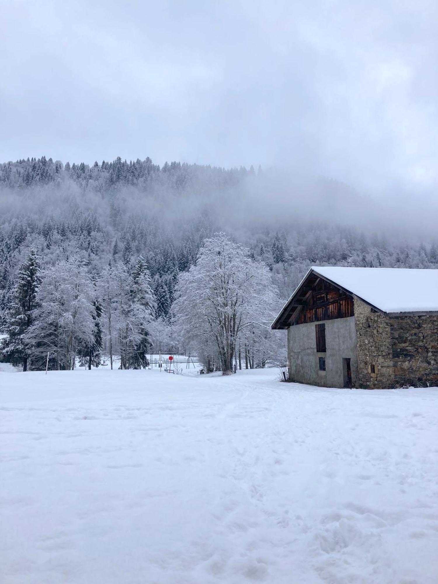 Hotel La Ferme Du Praz Les Contamines-Montjoie Exterior foto